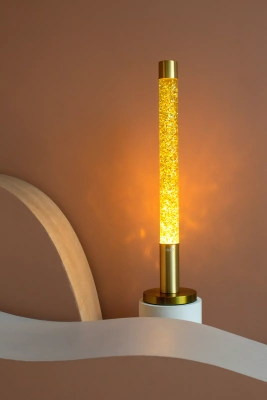 Напольная Лава лампа Amperia Falcon Gold Сияние (76 см)