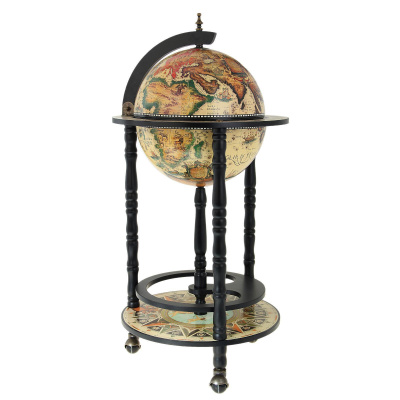 Глобус-бар напольный, сфера 33 см, арт.JG-33001-WB Глобус-бар напольный, сфера 33 см, арт.JG-33001-WB