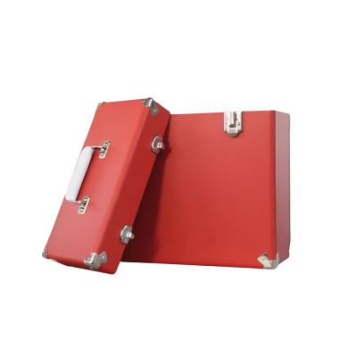 Кейс для виниловых пластинок BOX, красный BOX-Rd