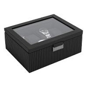 Шкатулка LC Designs для хранения 8-ми часов арт.76860, черная