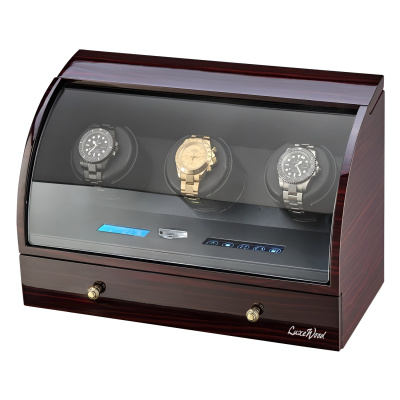 Модуль  LuxeWood  для подзавода  и хранения 3-х часов  LW323-51N, венге