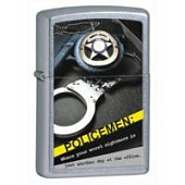 Зажигалка Zippo Police Badge Handcuff