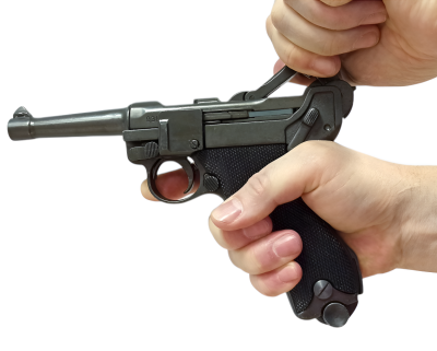 Макет. Пистолет Luger Parabellum P08 ("Люгер P08 Парабеллум") (Германия, 1898 г.), арт.1143