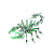Сборная металлическая модель "Король скорпионов" Green Plus Cyberpunk DIY