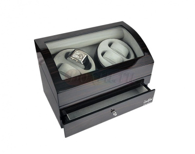 Шкатулка для подзавода 4х часов Luxewood LW722-5