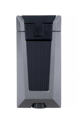 Зажигалка сигарная Colibri Stealth (тройное пламя), антрацит