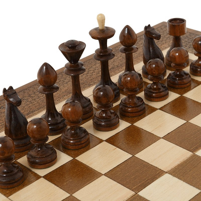 Шахматы + Нарды резные 40