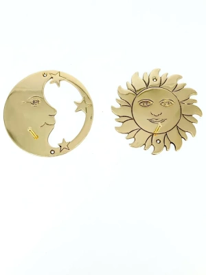 Ключница металлическая настенная Солнце и Луна Ключница металлическая настенная Солнце и Луна