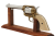 Макет. Револьвер Кольт CAL.45 PEACEMAKER 5½" ("Миротворец") (США, 1873 г.), латунь, рукоять под кость
