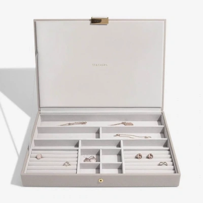 Шкатулка LC Designs для хранения украшений арт.73793, светлый тауп