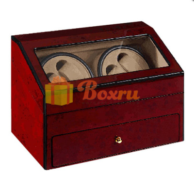 Шкатулка Luxewood для подзавода 4х и хранения 4х часов, LW622-3, орех