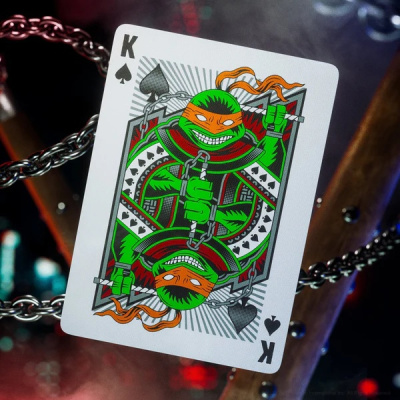 Карты "Theory11 Teenage Mutant Ninja Turtles Playing Cards"