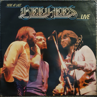 Виниловая пластинка Bee Gees, Live, Би Джиз, 2LP диска, бу