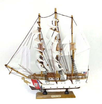 Парусник, USCG Bark Eagle, 34 см