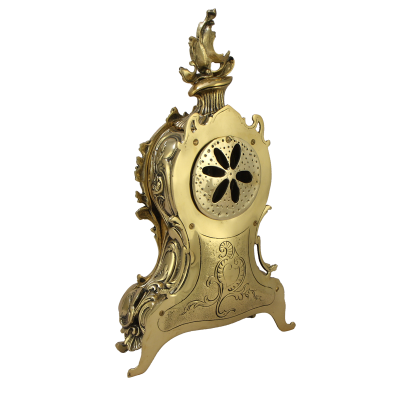 Каминные часы с канделябрами "Сильва Велло", золото