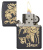 Зажигалка ZIPPO Skull Design 29632_DBL4904 с покрытием Black Matte, латунь/сталь, черная, 38x13x57 мм