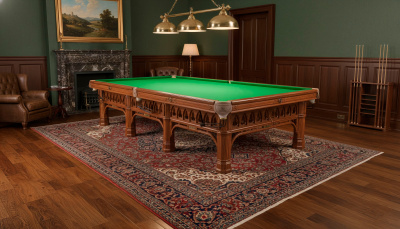 Стол / снукер "Gothic Dynasty" 12 ф (плита 50 мм в комплекте с аксессуарами) с системой подогрева плит