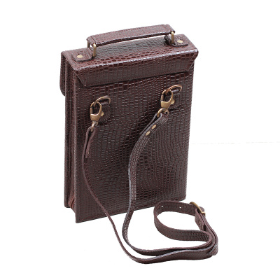 Набор в сумке-планшете из натуральной кожи «Командир-2» (2 персоны)