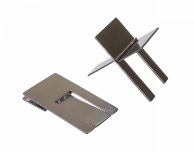 Подставка для сигары, складная, металл, Хром