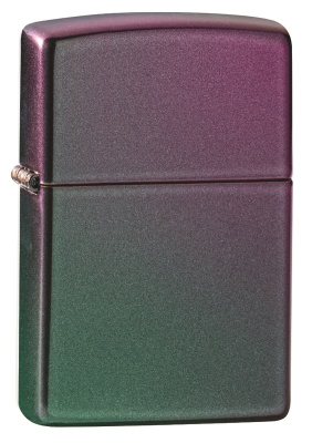 Зажигалка ZIPPO Classic с покрытием Iridescent, латунь/сталь, фиолетовая, матовая, 38x13x57 мм