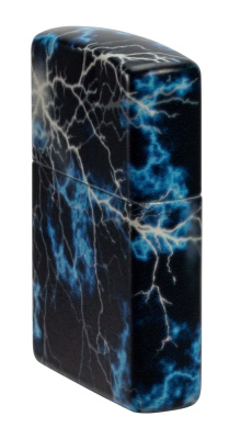 Зажигалка ZIPPO Lightning с покрытием Glow In The Dark Green, латунь/сталь, черная, 38x13x57 мм Зажигалка ZIPPO Lightning с покрытием Glow In The Dark Green, латунь/сталь, черная, 38x13x57 мм