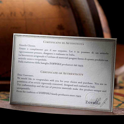 U.020 Глобус-бар напольный "Да Винчи, d=40 см (Zoffoli, Италия)