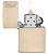 Зажигалка ZIPPO Classic 49453ZL с покрытием Flat Sand, латунь/сталь, бежевая, глянцевая, 38x13x57 мм