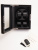 Шкатулка LuxeWood для подзавода 2-х и хранения 2-х часов арт.LWS220-11-9, черная