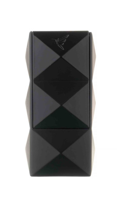 Зажигалка сигарная Colibri Quasar, двойное турбопламя, черный лак LI750T1