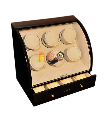 Шкатулка для подзавода 6ти и хранения 4х часов LW326-5 + GD