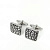Запонки Cufflinks Inc. Квадрат "Кожа рептилии", CF71