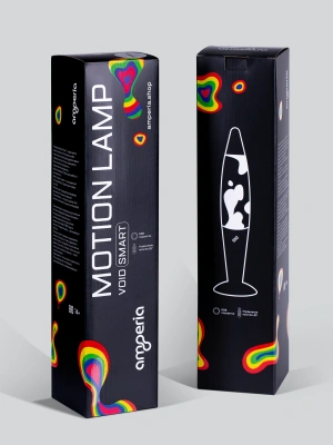 Лава лампа Amperia Void Smart Белая/Прозрачная (41 см) Chrome Лава лампа Amperia Void Smart Белая/Прозрачная (41 см) Chrome