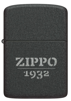 Зажигалка ZIPPO 1941 Replica™, с покрытием Black Crackle, черный, матовая, 38x13x57 мм (без бензина)