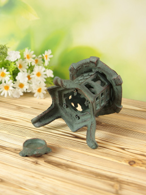 Декоративный фонарь "Ступа" под свечу для дачи