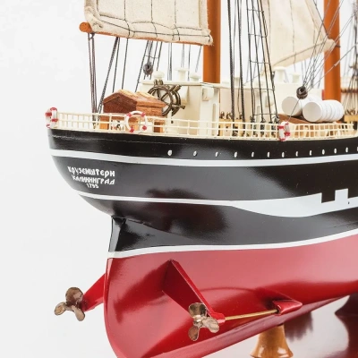 Модель Парусник Крузенштерн, 92см, Т119 Модель Парусник Крузенштерн, 92см, Т119