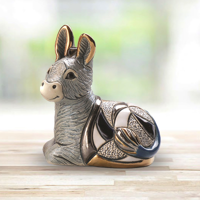 Статуэтка керамическая "Ослик рождественский" Статуэтка керамическая "Ослик рождественский"