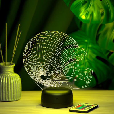 3D ночник Шлем для американского футбола