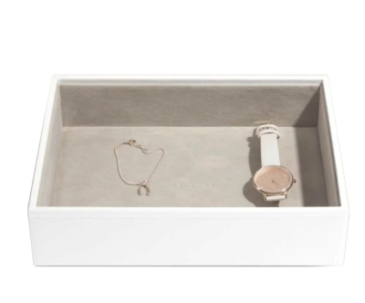 Лоток LC Designs для хранения украшений арт.70961, белый Лоток LC Designs для хранения украшений арт.70961, белый