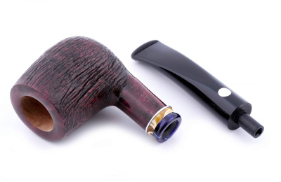 Трубка Mastro de Paja Pettinata Classica с цветным кольцом