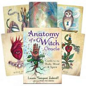 Карты Таро "Anatomy of a Witch Oracle Cards" Blue Angel / Оракул Анатомия Ведьмы