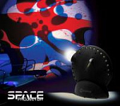 Mathmos Space Projector сине-красный