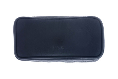 Сумка P&A для 2 трубок и табака, экокожа, черная Сумка P&A для 2 трубок и табака, экокожа, черная