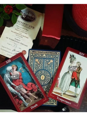 Карты Таро "Tarot of Forbidden Dreams", Tarotmania / Таро Запретных Грёз Снов Карты Таро "Tarot of Forbidden Dreams", Tarotmania / Таро Запретных Грёз Снов