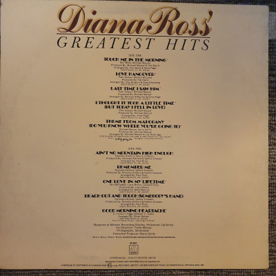 Виниловая пластинка Дайана Росс, Daina Ross, Greatest Hits, бу