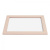 Крышка стеклянная для лотка LC Designs арт.74390, розовая 18х25 см