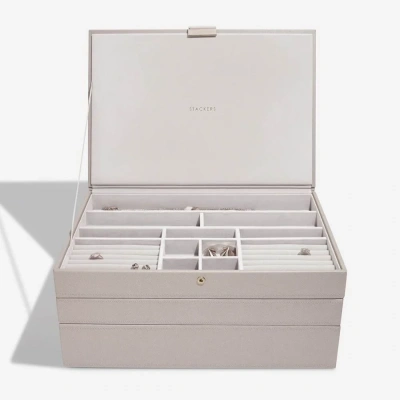 Шкатулка LC Designs для хранения украшений арт.73793, светлый тауп