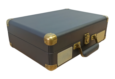 Виниловый проигрыватель патефон Suprem с USB, Bluetooth, черный, M-25Bk