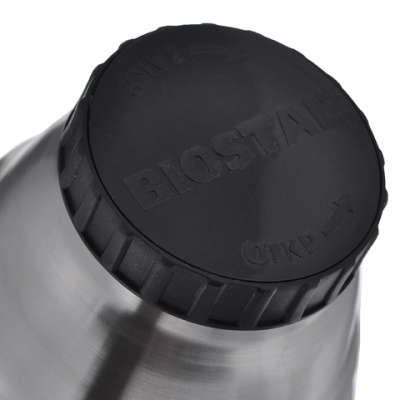 Термос Biostal (0,5 литра), 2 пробки, стальной Термос Biostal (0,5 литра), 2 пробки, стальной