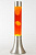 Лава-лампа CY 39см Silver Желтая/Красная (Воск)