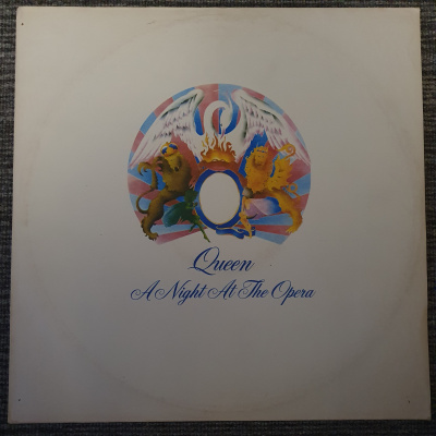 Виниловая пластинка Queen, Квин; A night at the opera, бу